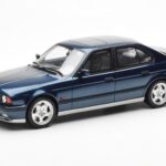 BMW M5 E34 Blå Metallic Otto 1:18