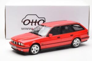 BMW M5 E34 Touring Röd Otto 1:18 OT951 Resin — bild 6 av 6