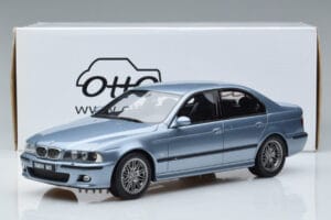 BMW M5 E39 Silverwater Blå Otto 1:18 OT554 Resin — bild 6 av 6