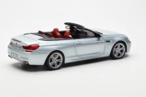 BMW M6 F12 Cabriolet Silverstone Silver II Paragon 1:18 80432253656 Metall — bild 3 av 8