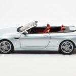 BMW M6 F12 Cabriolet Silverstone Silver II Paragon 1:18 - image 4 of 8