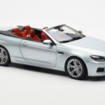 BMW M6 F12 Cabriolet Silverstone Silver II Paragon 1:18 - image 6 of 8