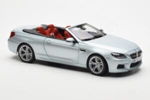 BMW M6 F12 Cabriolet Silverstone Silver II Paragon 1:18 80432253656 Metall — bild 6 av 8