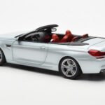 BMW M6 F12 Cabriolet Silverstone Silver II Paragon 1:18 - image 7 of 8