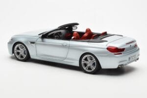BMW M6 F12 Cabriolet Silverstone Silver II Paragon 1:18 80432253656 Metall — bild 7 av 8