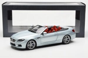 BMW M6 F12 Cabriolet Silverstone Silver II Paragon 1:18 80432253656 Metall — bild 8 av 8