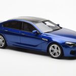 BMW M6 F06 Gran Coupe Blå GT Spirit 1:18 - image 4 of 6