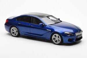 BMW M6 F06 Gran Coupe Blå GT Spirit 1:18 GT184 Resin — bild 4 av 6