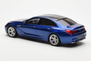 BMW M6 F06 Gran Coupe Blå GT Spirit 1:18 GT184 Resin — bild 5 av 6