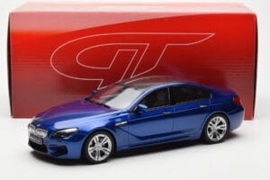 BMW M6 F06 Gran Coupe Blå GT Spirit 1:18 GT184 Resin — bild 6 av 6