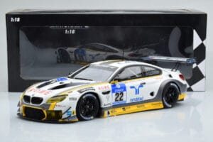 BMW M6 GT3 Rowe Racing #98 A. Graf / R. Westbrook / N. Catsburg / N. Paltalla 24 Hours of Nurburgring 2016 Minichamps 1:18 15 — bild 6 av 6