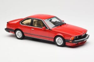 BMW M635 CSi E24 Henna Röd Otto 1:18 OT1018 Resin — bild 4 av 6