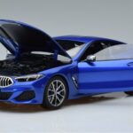 BMW M850i G15 Blå Metallic Norev 1:18 183286 Metall - image 2 of 7