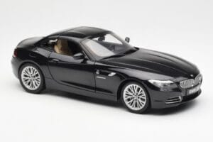 BMW Z4 E89 Spider Svart Metallic Kyosho 1:18 08771BK Metall — bild 7 av 9