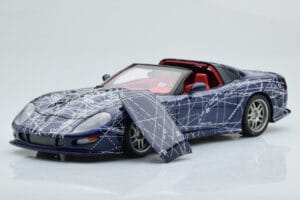 Chevrolet Callaway C12 Corvette MUKO Artcar AUTOart 1:18 71014 Metall — bild 4 av 9
