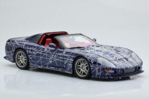 Chevrolet Callaway C12 Corvette MUKO Artcar AUTOart 1:18 71014 Metall — bild 7 av 9