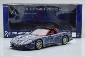 Chevrolet Callaway C12 Corvette MUKO Artcar AUTOart 1:18 71014 Metall — bild 9 av 9
