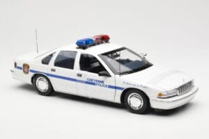 Chevrolet Caprice Cheyenne Polis UT Models 1:18 21025 Metall — bild 4 av 6
