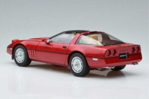 Chevrolet Corvette C4 Röd AUTOart 1:18 71241 Metall — bild 7 av 8
