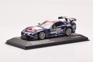 Chevrolet Corvette C5R #53 R. Fellows / J. O'Connell / F. Freon 24 Hours of Le Mans 2003 Minichamps 1:43 400031453 Metall — bild 2 av 4