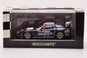 Chevrolet Corvette C5R #53 R. Fellows / J. O'Connell / F. Freon 24 Hours of Le Mans 2003 Minichamps 1:43 400031453 Metall — bild 4 av 4