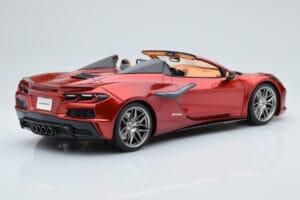 Chevrolet Corvette C8 Z06 Cabriolet Röd Mist GT Spirit 1:18 GT402 Resin — bild 2 av 5