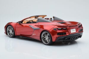 Chevrolet Corvette C8 Z06 Cabriolet Röd Mist GT Spirit 1:18 GT402 Resin — bild 4 av 5
