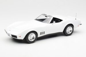 Chevrolet Corvette C3 Cabriolet Can-Am Vit Norev 1:18
