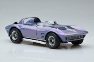 Chevrolet Corvette Grand Sport Roadster Laguna Seca Himmelsblå Exoto 1:18 EXPRM00080 Metall — bild 5 av 9