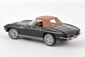 Chevrolet Corvette C2 Sting Ray Cabriolet Norev 1:18 189055 Metall — bild 2 av 3
