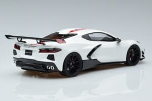 Chevrolet Hennessey Corvette C8 Arctic Vit GT Spirit 1:18 GT317 Resin — bild 2 av 6