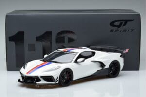 Chevrolet Hennessey Corvette C8 Arctic Vit GT Spirit 1:18 GT317 Resin — bild 6 av 6