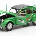 Citroen 2CV Saussente Grön Minichamps 1:18 - image 2 of 8