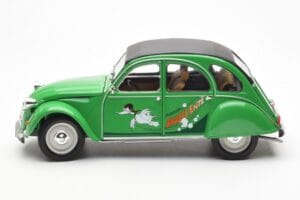 Citroen 2CV Saussente Grön Minichamps 1:18 153111503 Metall — bild 4 av 8