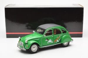 Citroen 2CV Saussente Grön Minichamps 1:18 153111503 Metall — bild 8 av 8
