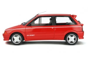 Citroen AX Sport Röd Otto 1:18 OT799 Resin — bild 3 av 5