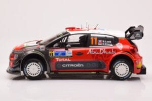 Citroen C3 WRC #11 S. Loeb / D. Elena Rally Mexico 2018 Norev 1:18 181638 Metall — bild 3 av 6