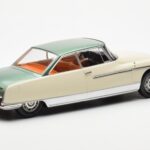 Citroen DS 21 Le Leman Cabriolet Elfenben och Grön Norev 1:18 - image 2 of 6