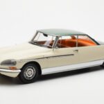 Citroen DS 21 Le Leman Cabriolet Elfenben och Grön Norev 1:18