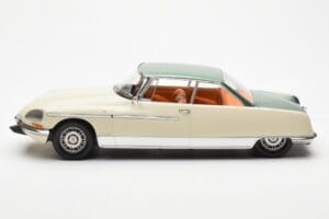 Citroen DS 21 Le Leman Cabriolet Elfenben och Grön Norev 1:18 181751 Metall — bild 3 av 6