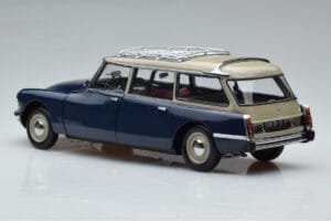 Citroen ID 19 Break Orient Blå Norev 1:18 181770 Metall — bild 7 av 9