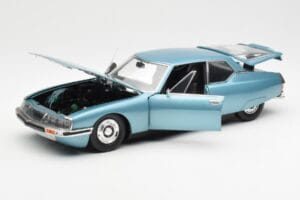Citroen SM Ljusblå Metallic Norev 1:18 181589 Metall — bild 2 av 8