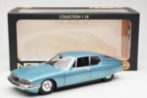 Citroen SM Ljusblå Metallic Norev 1:18 181589 Metall — bild 8 av 8