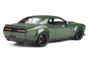 Dodge Challenger R/T SCAT Pack Widebody Grön GT Spirit 1:18 GT815 Resin — bild 2 av 5