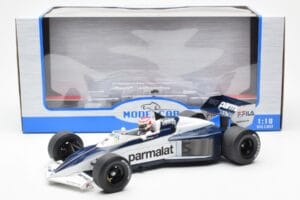 Brabham BT52 #5 N. Piquet Brazilian GP F1 World Champion 1983 MCG 1:18 MCG18618F Metall — bild 6 av 6