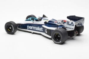 Brabham BT52 #6 R. Patrese South African GP 1983 MCG 1:18 MCG18619F Metall — bild 5 av 6