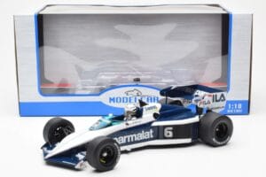Brabham BT52 #6 R. Patrese South African GP 1983 MCG 1:18 MCG18619F Metall — bild 6 av 6