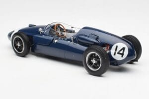 Cooper T51 Climax #14 S. Moss Italian GP Winner 1959 Schuco 1:18 450032600 Metall — bild 7 av 8