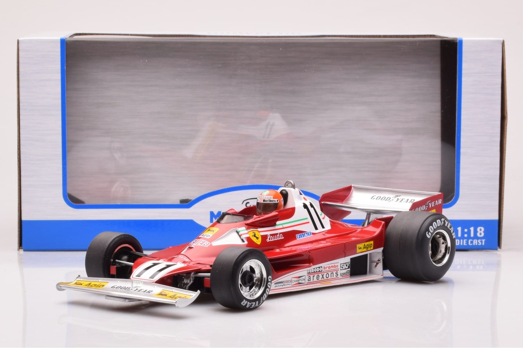Ferrari 312 T2B #11 N. Lauda Monaco GP 1977 MCG 1:18 MCG18624F Metall — bild 6 av 6