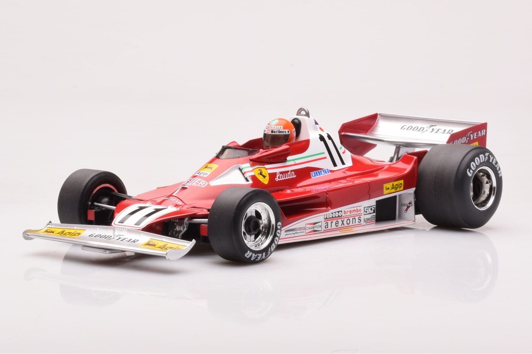 Ferrari 312 T2B #11 N. Lauda Monaco GP 1977 MCG 1:18 MCG18624F Metall
